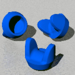 reverse engineered forging, aluminum yoke